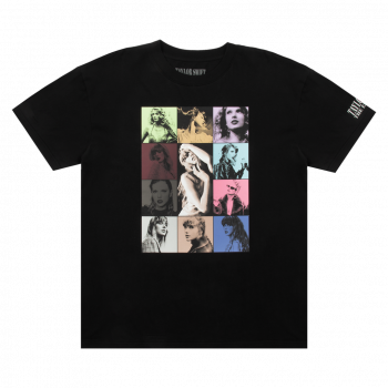 Taylor Swift Eras Tour Through Vancouver II Black T-Shirt