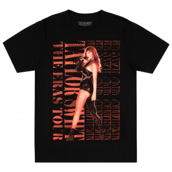 Taylor Swift Eras Tour Reputation Live Photo Oversized T-Shirt