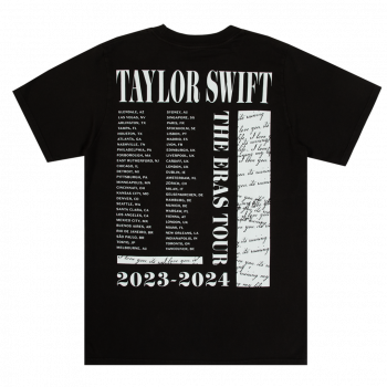 Alternative view of Taylor Swift Eras Tour TTPD Live Photo Oversized T-Shirt