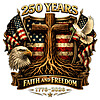 faith and freedom png christian patriotic american flag eagle cross design
