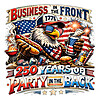 250 years party png funny patriotic eagle 4th of july design