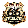 route 66 png bold vintage centennial road trip design