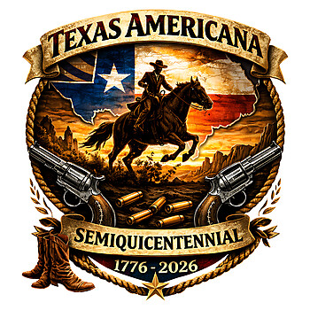 texas cowboy png bold patriotic western 1776 2026 design