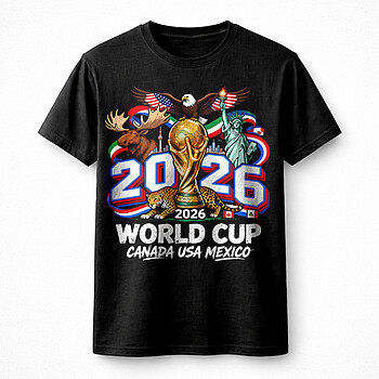 Alternative view of 2026 World Cup Canada USA Mexico PNG Ultimate Art