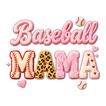 baseball mama png cute