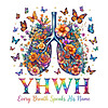 YHWH Every Breath Speaks His Name PNG floral lungs butterfly Christian design