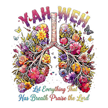 yahweh png christian floral lungs praise the lord inspirational design