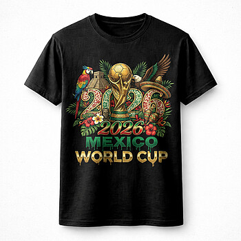 Alternative view of Best mexico world cup 2026 png – Stunning Tropical Soccer Graphic