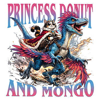 princess donut and mongo png