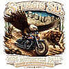 sturgis sd motorcycle 86th anniversary png eagle biker mount rushmore design