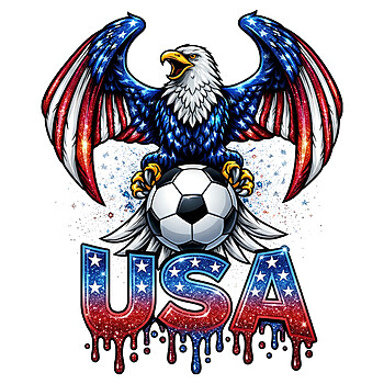 usa soccer eagle png