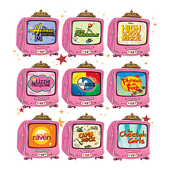 retro cartoon tv grid png