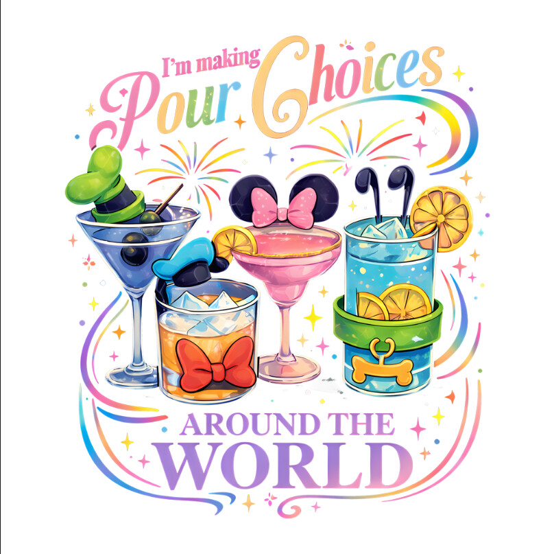 Pour choices around the world png