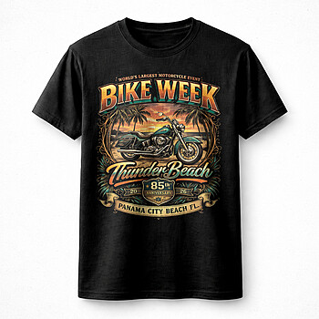 Alternative view of Thunder Beach Bike Week 2026 PNG - Ultimate Biker Art