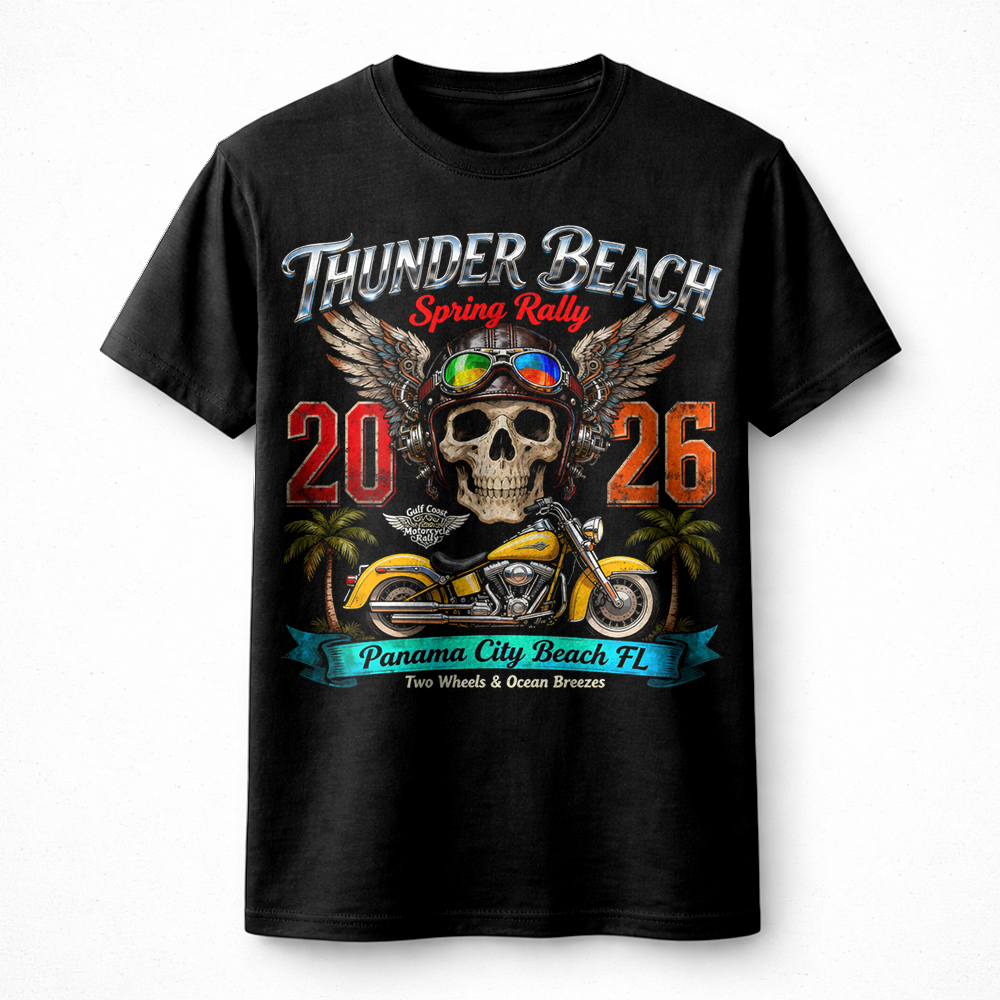Thunder Beach Spring Rally 2026 PNG - Epic Biker Art - Image 2