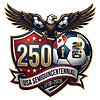 Discover this epic USA 250 Soccer Eagle PNG featuring a patriotic bald eagle and vintage shield design for POD merchandise