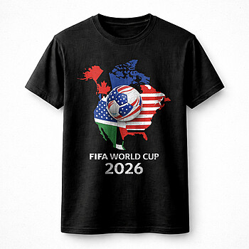 Alternative view of World Cup 2026 North America Map PNG - Epic Digital Art