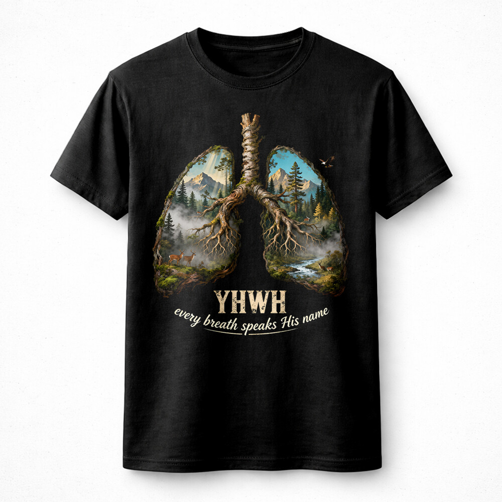 YHWH Nature Lungs PNG: Breathtaking Wilderness Sublimation - Image 2