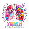A gentle and soft yhwh pastel floral lungs png featuring elegant roses and bluebells for christian craft projects
