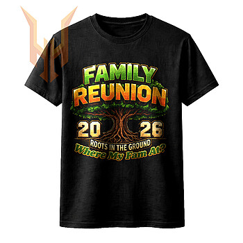 A colorful and nostalgic 90s family reunion 2026 png featuring neon dripping text, retro party snacks, and sunglasses on a black background.