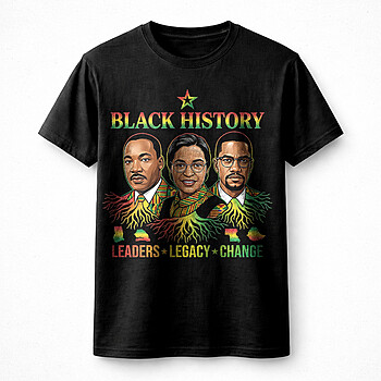 Alternative view of Black History Leaders PNG - Ultimate Legacy Design