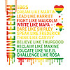 A powerful urban drip typography design honoring legendary civil rights leaders in this juneteenth black heroes png graphic.