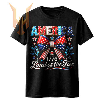 A beautiful glitz and glam design featuring a patriotic red, white, and blue ribbon, representing the ultimate america 1776 bow png.