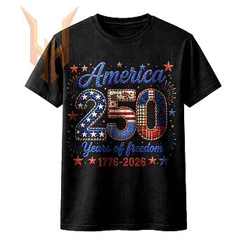 A beautiful vintage patchwork design celebrating the 2026 semiquincentennial, perfect for your america 250 years of freedom png sublimation projects.