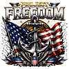 A highly detailed project freedom anchor png featuring a metallic nautical anchor, American flag, compass, and majestic bald eagle.